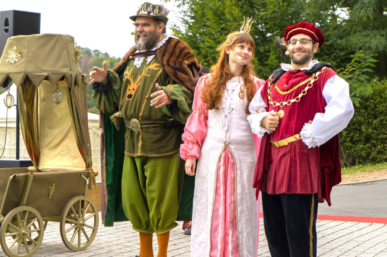 Der König der Jagd, die Prinzessin, der junge Graf Der König der Jagd, die Prinzessin, der junge Graf